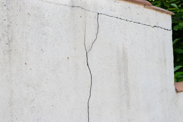 Foundation Crack Patching in Cabot